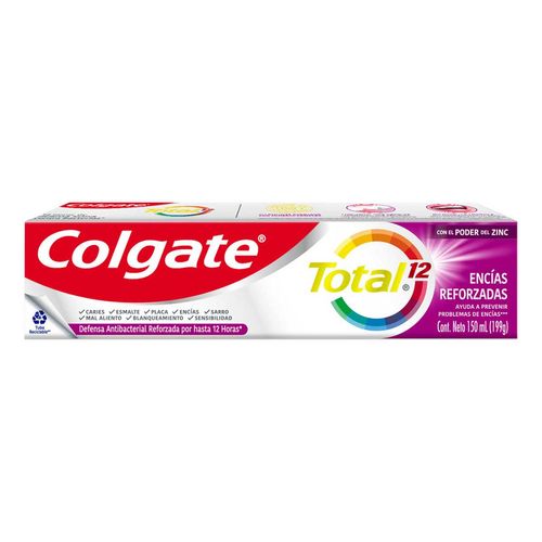 Pasta Dental Colgate Total 12 Encías Reforzadas 150ml