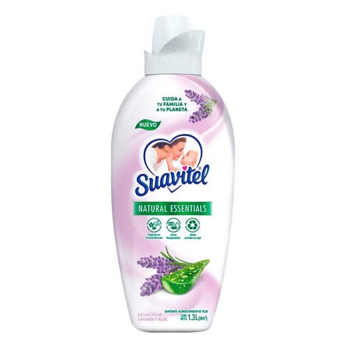 Suavizante de Telas Suavitel Natural Essentials Lavanda y Aloe 1.3L