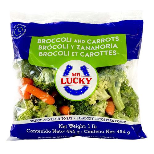 Mezcla Mr. Lucky Brócoli Zanahoria 454g