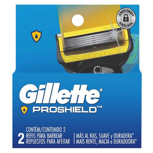 Gillette Proshield Repuestos para Afeitar 2 Unidades