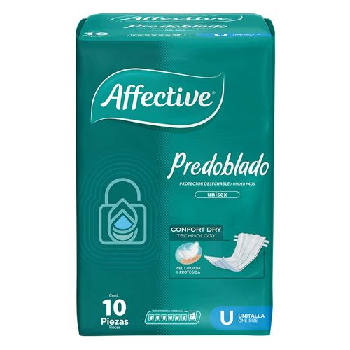 Protectores Predoblados para Incontinencia Affective Unitalla 10 Protectores
