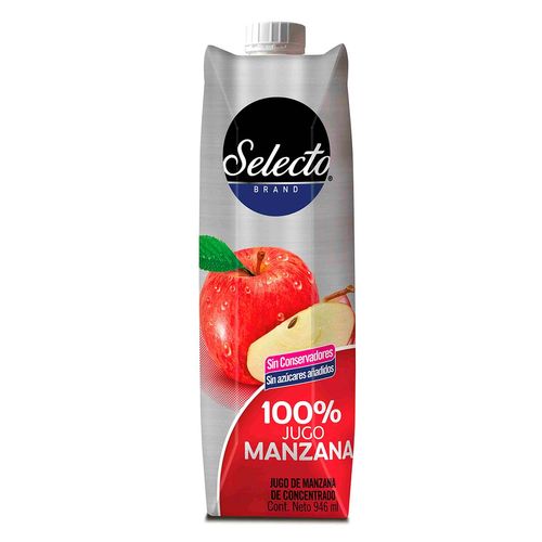 Jugo 100% Selecto Manzana Tetra Prisma 946ml