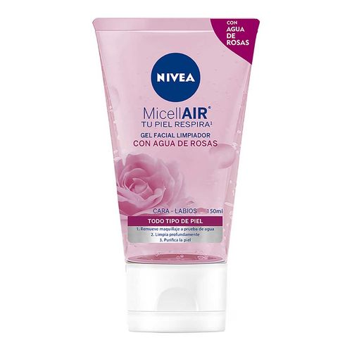 Gel Limpiador Facial NIVEA Agua De Rosas 150ml