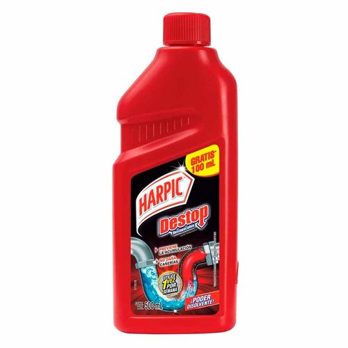 Destapacaños Líquido Harpic Destop 500ml