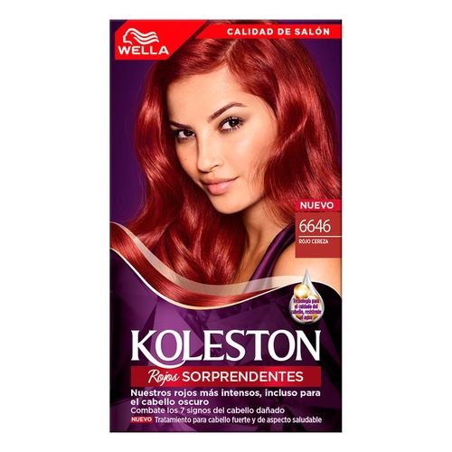 Tinte Permanente Koleston 6646 Rojo Cereza