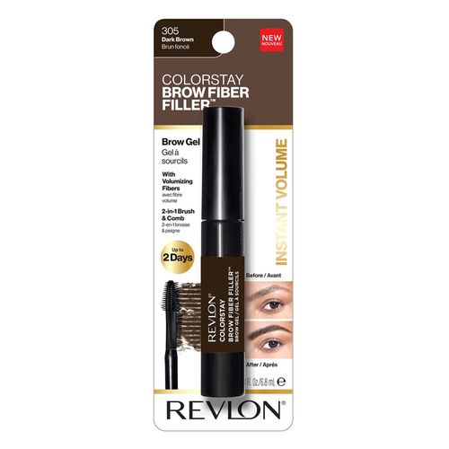 Mascara de cejas Revlon Colorstay Brow 305 Dark Brown 6.8 ml