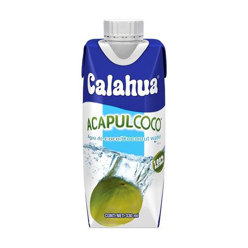 Agua de Coco Natural Calahua Acapulcoco 330ml