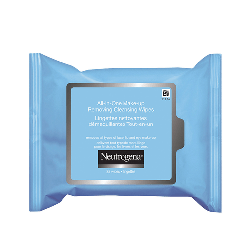 Toallitas desmaquillantes Neutrogena Paquete con 25 Toallitas
