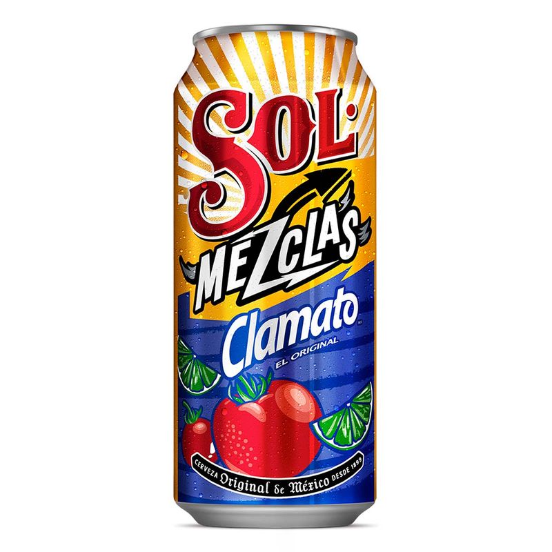 Cerveza Preparada Sol Clamato Lata 473 ml | Chedraui