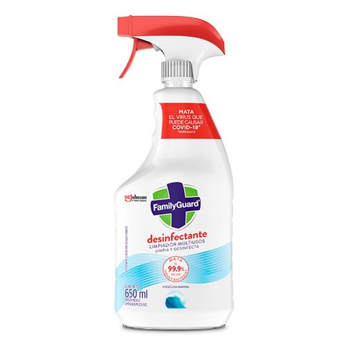 Desinfectante Family Guard Limpiador Multisuperficies 650ml