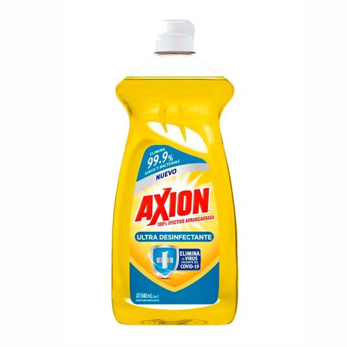 Lavatrastes Líquido Axion Ultra Desinfectante 640ml