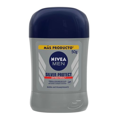 Antitranspirante en Barra Nivea Men Silver Protect 50g