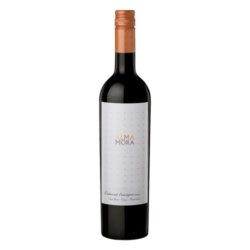 Vino Tinto Argentino Alma Mora Cabernet Sauvignon 750ml..