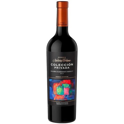 Vino Tinto Argentino Navarro Correas Colección Privada Blend 750 ml..