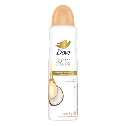 Desodorante en Aerosol Dove Clear Tone 89g