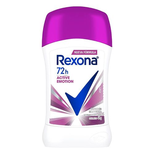 Antitranspirante Rexona Women Active Emotion en Stick para Mujer 45g
