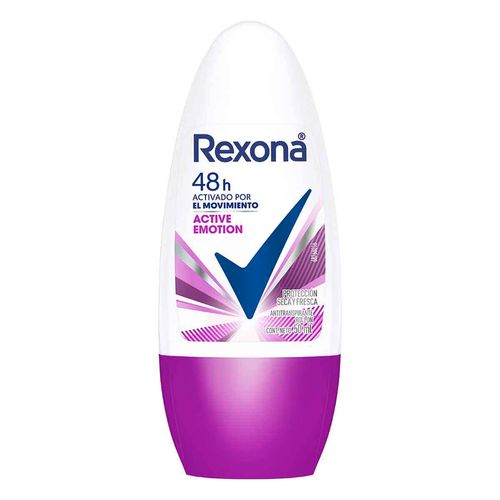 Desodorante en Roll On Rexona Women Active Emotion 50ml