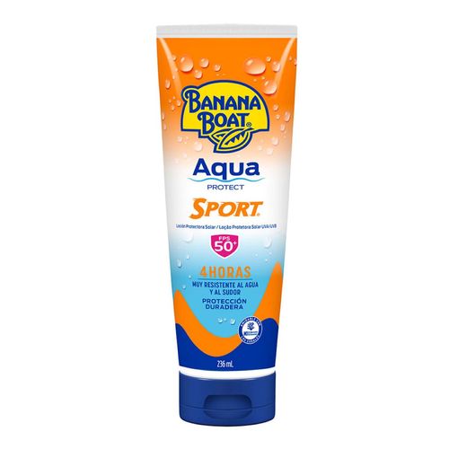 Protector Solar Banana Boat Aqua Protect Sport 50+ FPS Loción 236ml