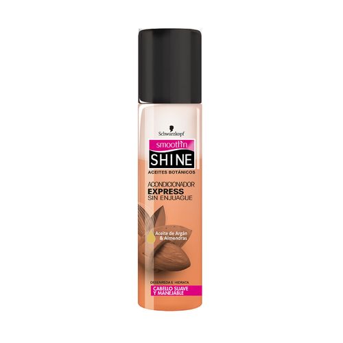 Acondicionador Smooth & Shine Express Desenredante con Aceite de Argán y Almendras 200ml