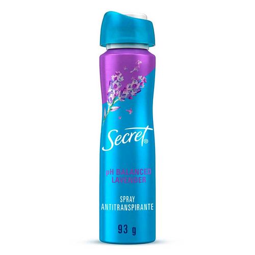 Antitranspirante en Aerosol Secret pH Balanced 93g