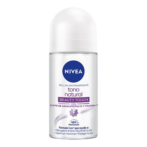 Antitranspirante en Roll On Nivea Aclarado Natural Beauty Touch 50ml