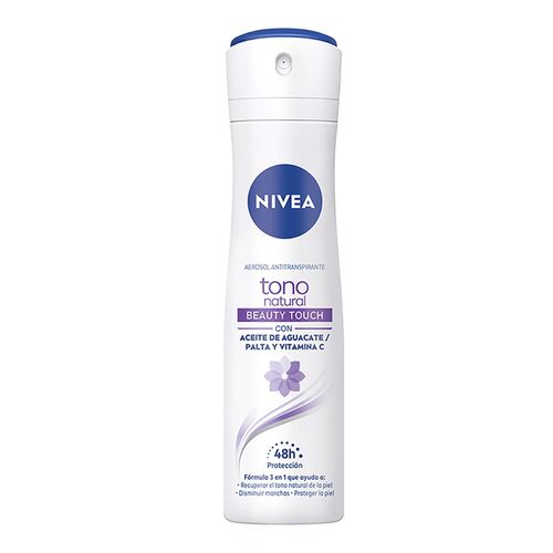 Antitranspirante en Aerosol Nivea Aclarado Beauty Touch 150ml