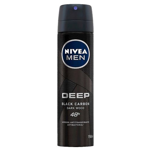 Antitranspirante Antibacterial NIVEA MEN Deep Dark Wood 150ml