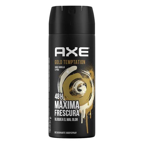 Desodorante en Aerosol Axe Gold Temptation 150ml