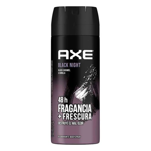 Desodorante en Aerosol Axe Black Night 150ml