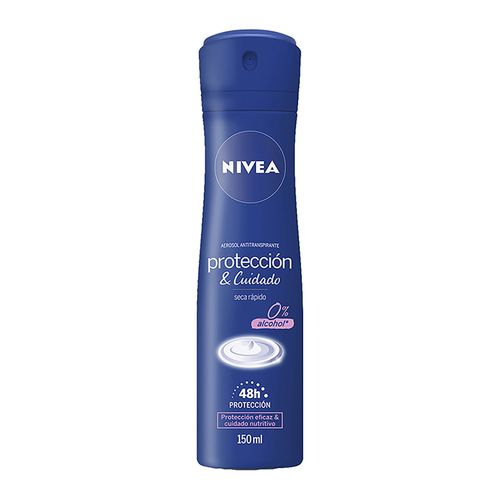 Antitranspirante en Aerosol Nivea Protección y Cuidado 150ml