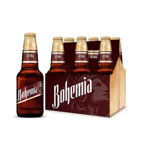 Cerveza Premium Bohemia Vienna 6 Botellas de 355ml c/u