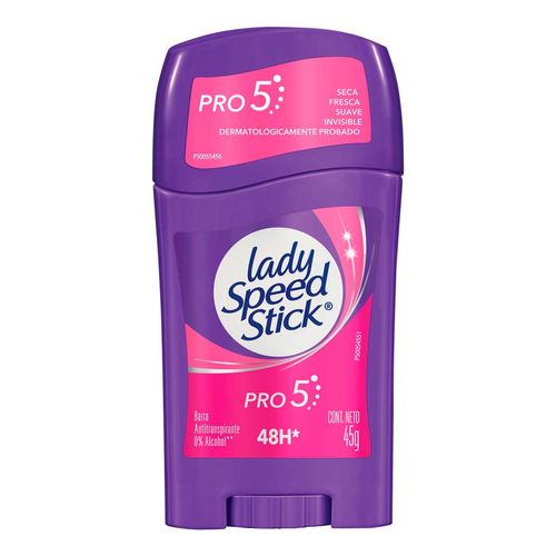 Antitranspirante en Barra Lady Speed Stick 24/7 Pro 5 en 1 de 45g