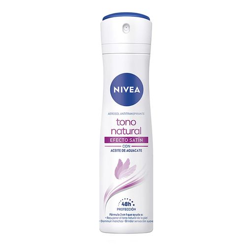 Antitranspirante en Aerosol Nivea Aclarado Efecto Satín 150ml