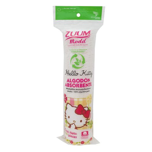 Pads Desmaquillantes Zuum Modd Hello Kitty 100 Pads