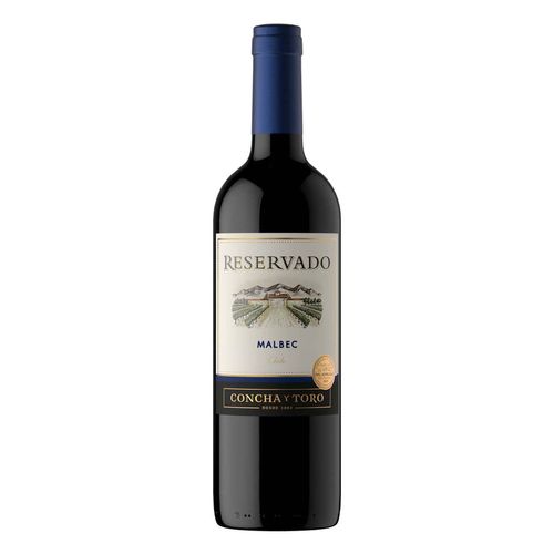 Vino Tinto Argentino Reservado Malbec 750ml.