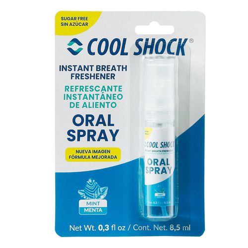 Refrescante de Aliento en Spray CoolxShock Menta 8.5ml