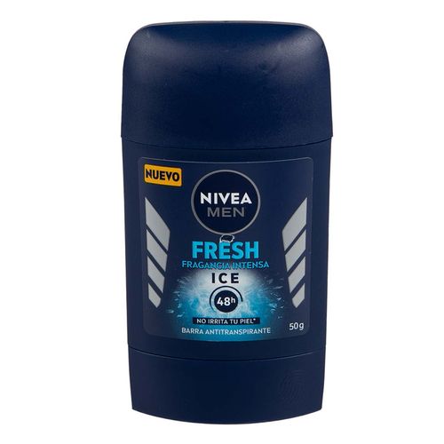Antitranspirante sin alcohol NIVEA MEN Fresh Ice 50g