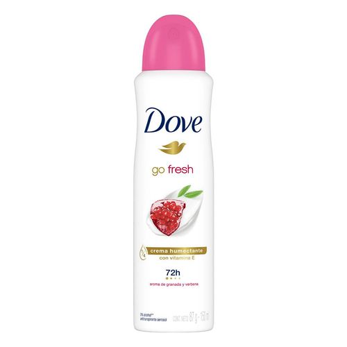 Antitranspirante en Aerosol Dove Go Fresh 89g