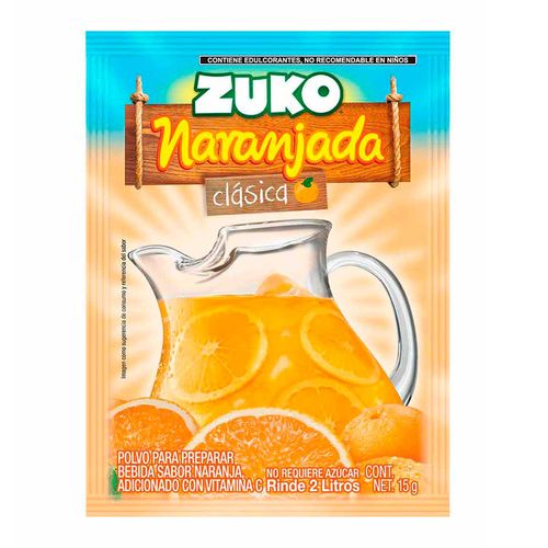 Saborizante Zuko Naranjada Clásica de 15g.
