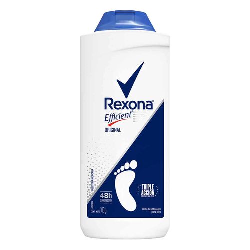 Talco para Pies Rexona Efficient Desodorante 100g