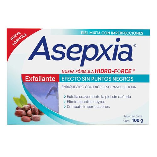 Jabón en Barra Asepxia Exfoliante 100g