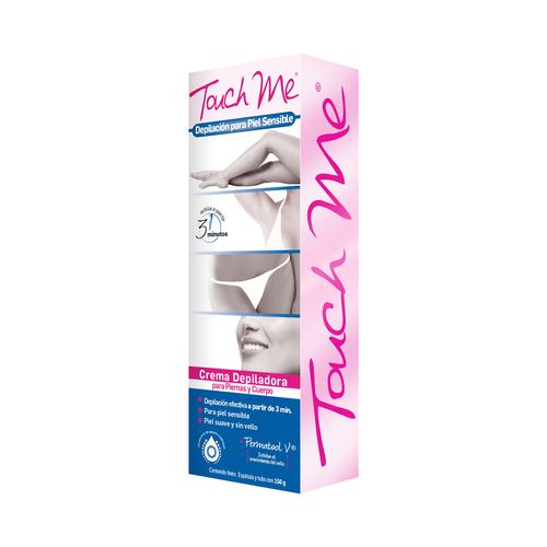 Crema Depilatoria Corporal Touch Me Piel Sensible 150g