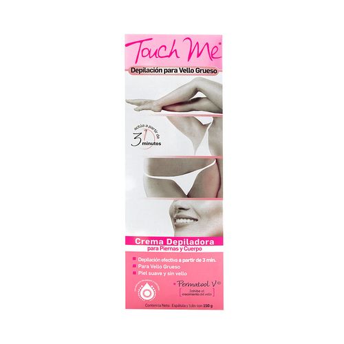 Crema Depilatoria Corporal Touch Me Vellogueso 150g
