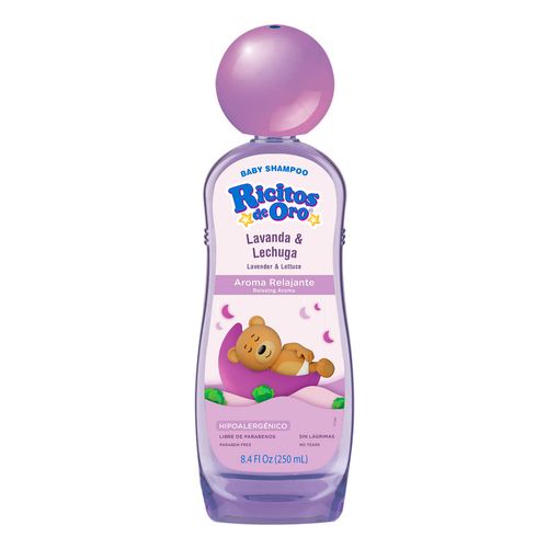Shampoo Ricitos de Oro Lavanda y Lechuga 250ml