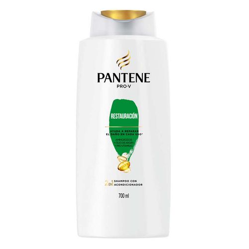 Shampoo Pantene Restauración 2 en 1 700ml