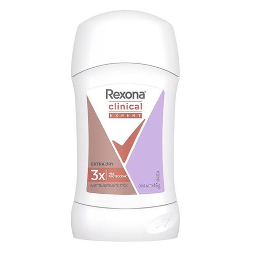 Antitranspirante en Barra Rexona Clinical Expert Extra Dry 46g