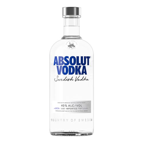 Vodka Absolut Azul 750ml.