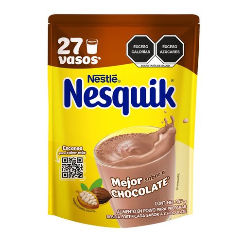 Chocolate en polvo Nesquik 357g