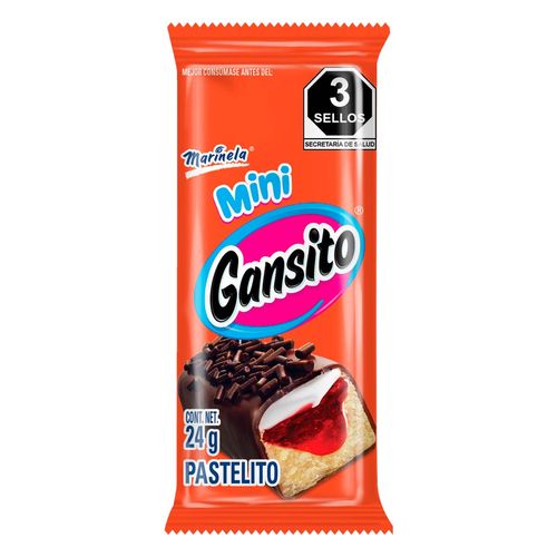 Pastelito Marinela Gansito Mini 24g