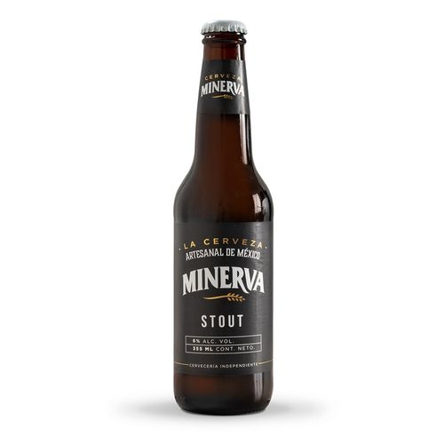 Cerveza Minerva Oscura Stout 1 Pieza 355ml.